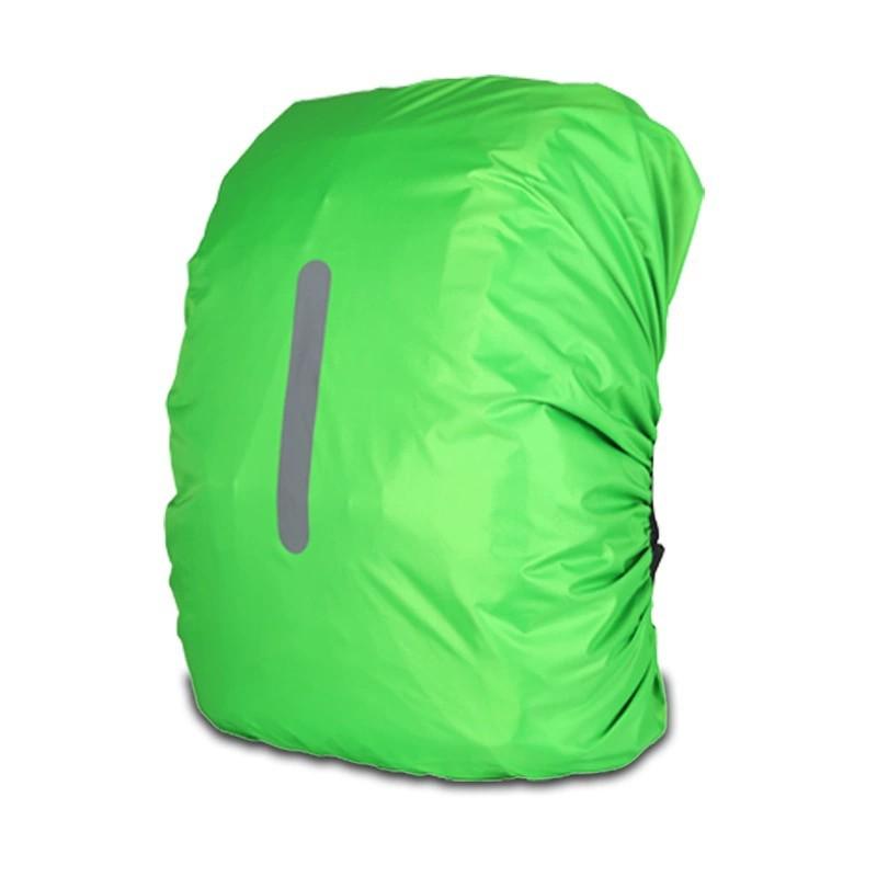 1Pc 65-75L Reflective Waterproof Backpack Rain Cover Outdoor Sport Night Cycling Safety Light Raincover Case Bag Camping Hiking