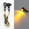 Motorcycle Turn Signals Retro Red Yellow Two-color Led Turn Signal Kit 8mm Mounting Bolt Rear Mini