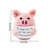 Positive Potato Ornament Desk Accessories Offices Accessories Desktop Decoration Crochet Fruits Vegetables Room Decor