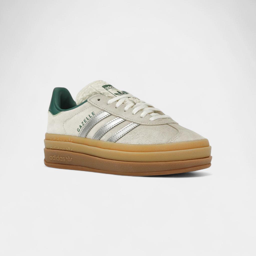 Adidas Gazelle Bold Off White Collegiate Green (Női)