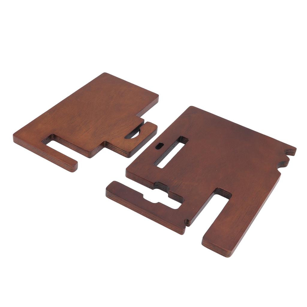 Wood Docking Station Multifunctional Wood Phone Docking Station Desktop Storage Bracket for Watch Glasses Key Jewelry