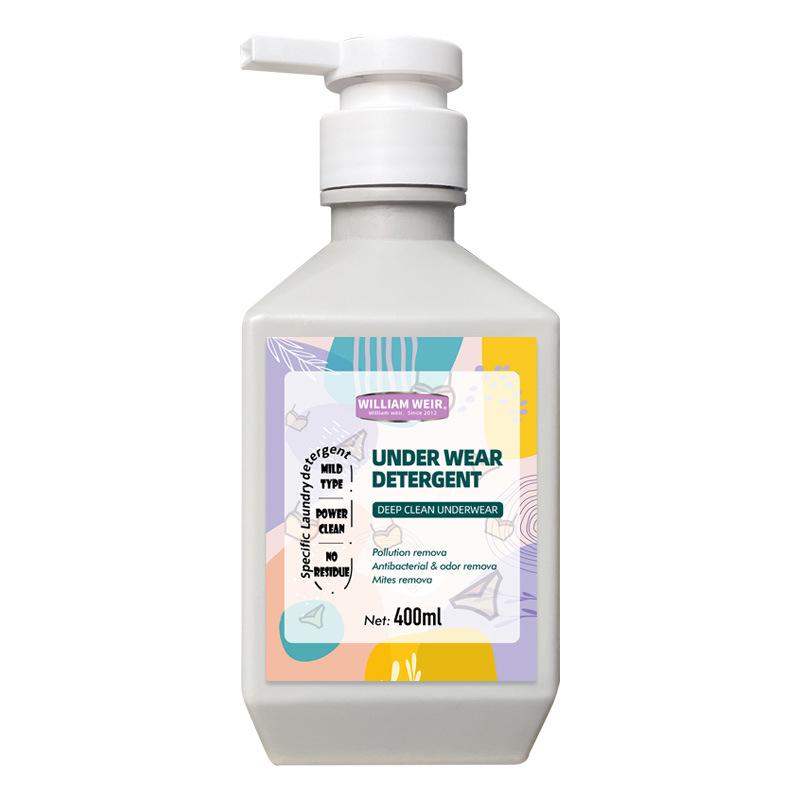 Special laundry detergent for underwear, stain removal and antibacterial cleaning solution, effective in removing blood stains 400ml