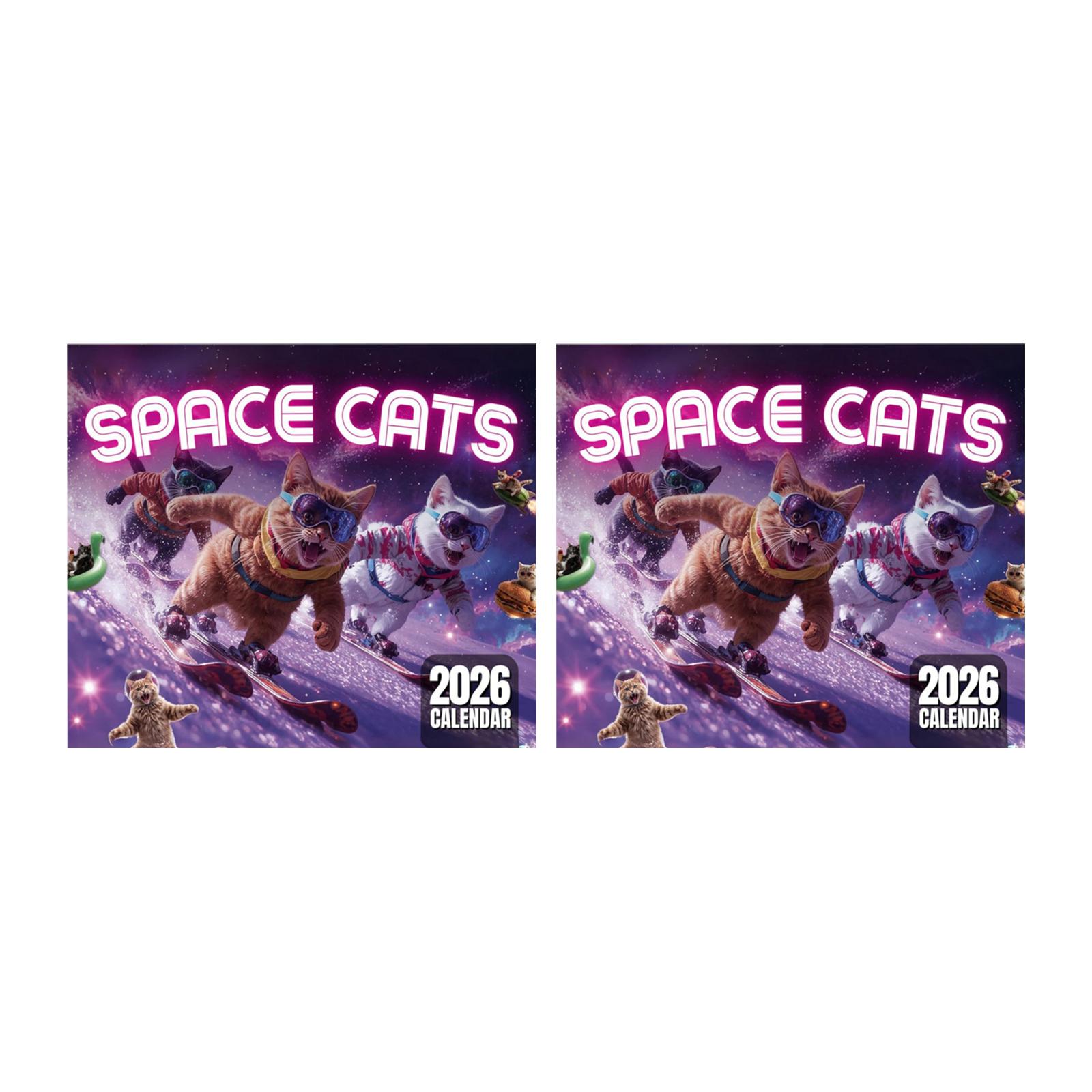 

Calendar, Travel Calendar, Monthly Calendar, Travel Wall Calendar, Illustrated Twelve-month Calendar, Travel Gift, Wall Decoration 2pcs One Size