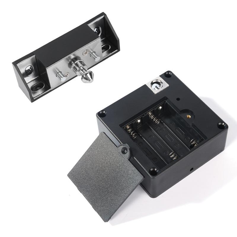 Durable Anti-Theft Electronic Drawer Locks Invisible Sensor RFID NFC Cabinet Lock Polished Plastic Hidden Electronic Drawer