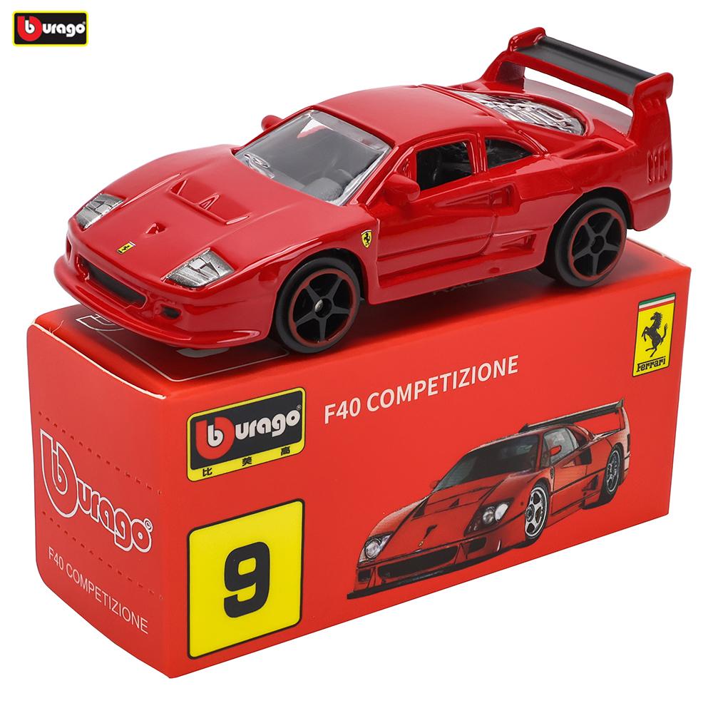 Bburago1:64 Ferrari ENZO SF90 SP3Model Small Collection Car Alloy Model Toy Gift Scene Decoration Classic and Exquisite