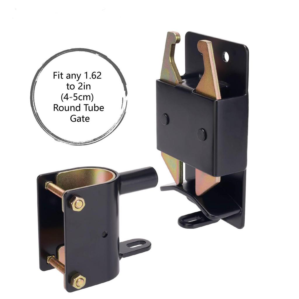 Heavy Duty Two-Way Stainless Steel Gate Latch for Fence and Rail Enclosures