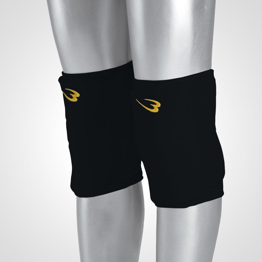 

BODYMAKER Low Kick Support Side Guards Knee Support for and Size Black (Pair) KD013, Karate, Snowboarding, Fighting, M, чёрный