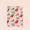 Christmas Drawstring Gift Bags with Assorted Festive Patterns Self Standing for Home Xmas Party Treat Packing