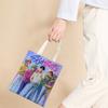 Cartoon Anime Boys And Girls Canvas Bag Shaka Men's Group Hunting Peripheral Double-sided Color Printing Shoulder Bag