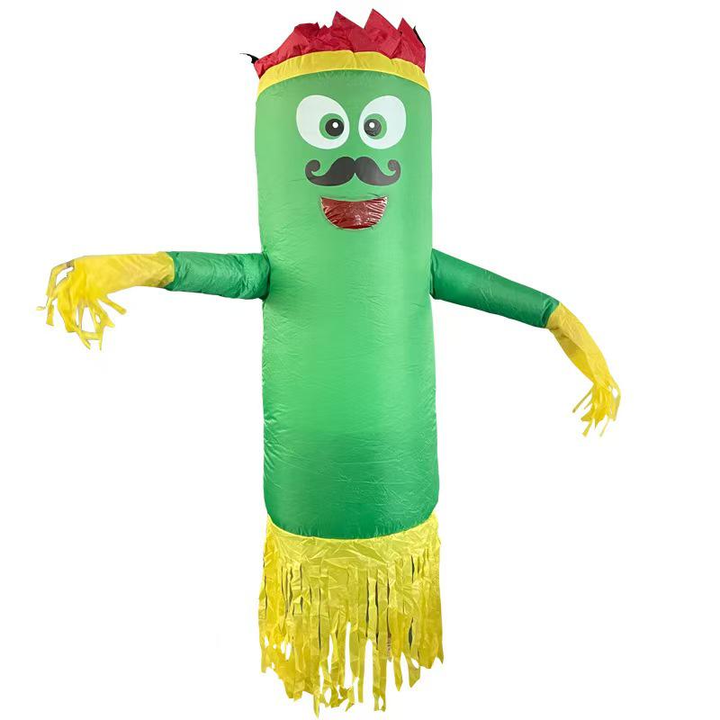 Міжнародний надувний костюм Сніговика - Веселий Різдвяний та Хелловінський Костюм для Косплею Маскот