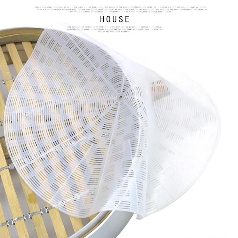 Homeglen Transparent Thickened Silicone Steamer Mat
