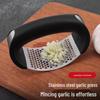 Stainless Steel Garlic Press & Masher - Manual Press-Type Tool