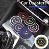 LHNJF1 2026 Car Sticker PVC Car Coaster Water Cup Anti-Slip Silicone Pads Interior Accessories For BMW Motorsport X1 X3 X5 E39 E46 E90