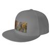 Fashion Urban Landscape Flat Brim Sun Hat Hiking Cap Unisex