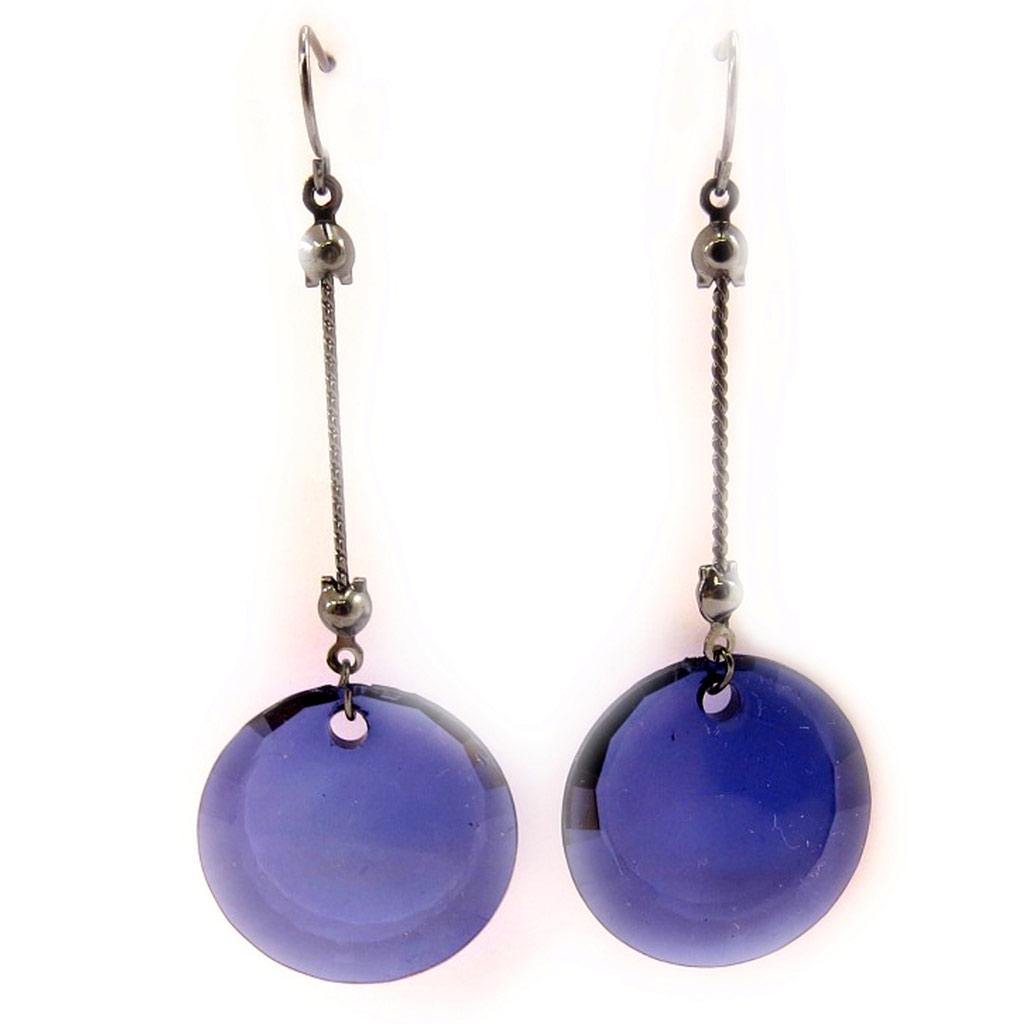 Les Trésors De Lily [L5203] - 3 Pairs of Multi-colored 'Coloring' Earrings