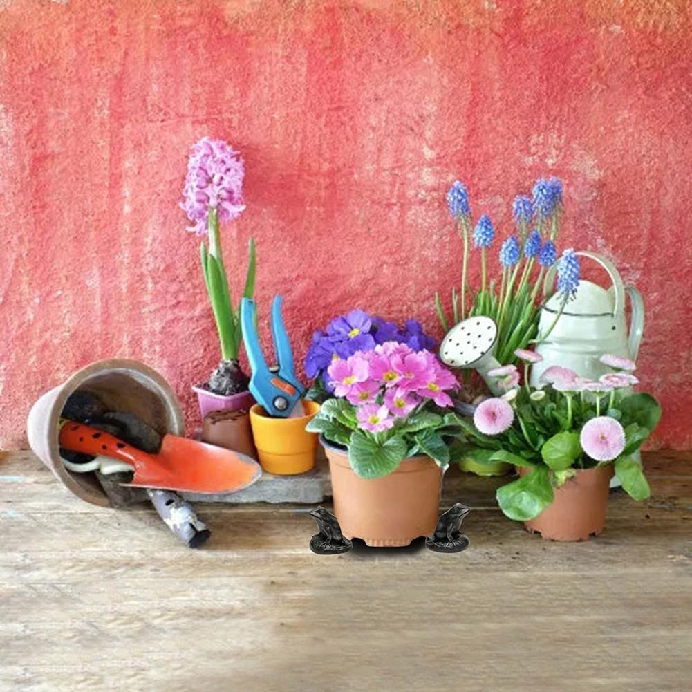 Modelo de artes e ofícios de resina para pés de vaso de plantas:tartaruga