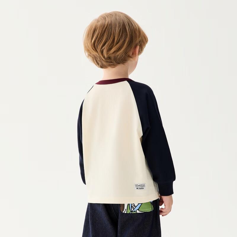 M.Latin Kids Tom & Jerry Contrast Raglan Long-Sleeve T-Shirt 160