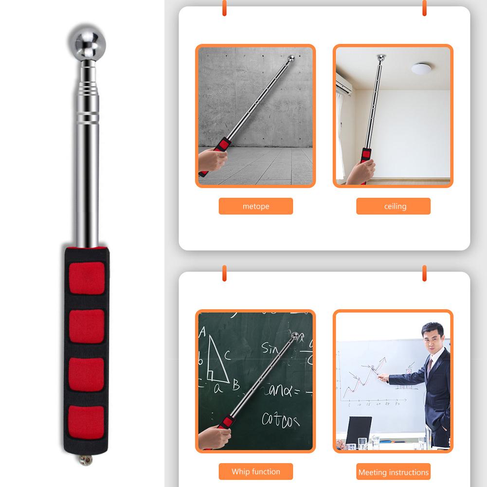 115/130 CM Ferramenta de Inspeção Residencial Martelo Tambor Oco Martelo Tambor Vazio Ferramenta de Detecção de Parede de Tambor Vazio para Verificação de Azulejista de Parede Residencial