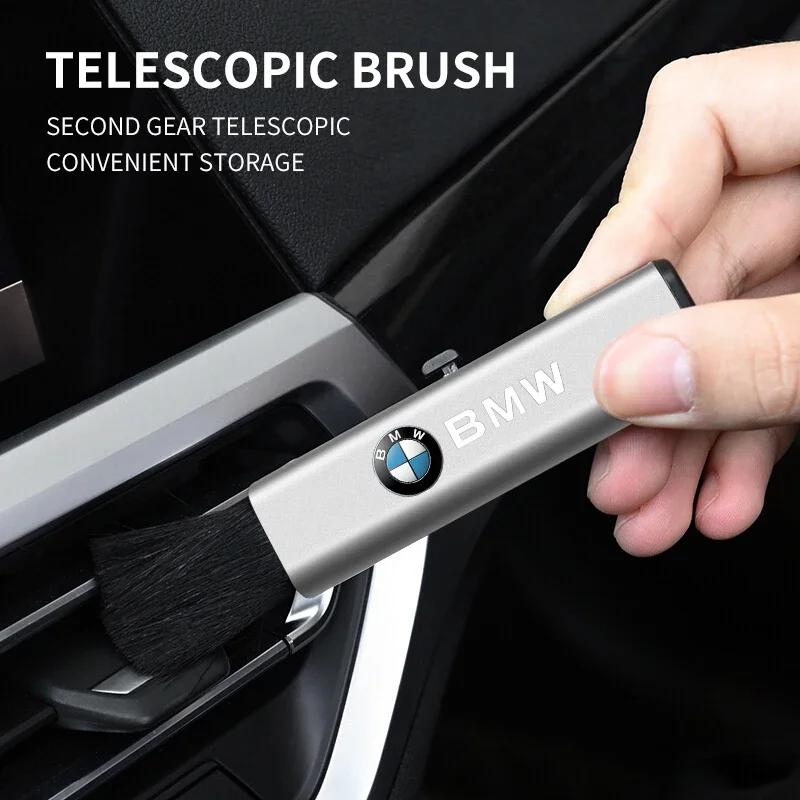Car Interior Cleaning Tool Dashboard Air Outlet Soft Brush For BMW 50th M3 M4 M5 G42 G30 G20 E39 E36 E87 E53 F44 F07 F34 G15 G16