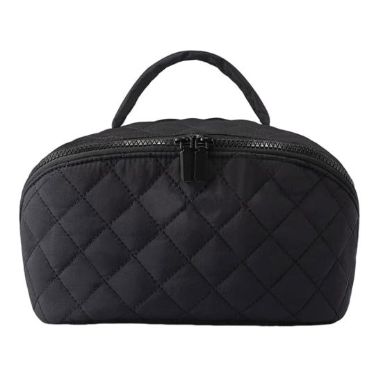 Makeup Bag Woman Puffy Padded Organizer Leak-Proof Interior Washable Cosmetic Case Portable Toiletry Bag