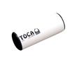 TOCA T2005 5" X 2" Shaker, White PVC Shell Shaker Percussion