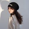 Hats Letters Autumn and Winter Confinement Hats  Showing Face  Versatile Wool Hats  Cold Hats  Piles of Hats Trendy