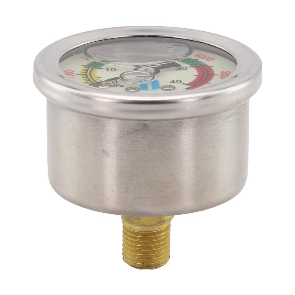 2inch Pool Filter Water Pressure Dial Hydraulic Pressure Gauge Meter Manometer 0-6000 Psi 0-40MPa Stainless Steel Pressure Gauge