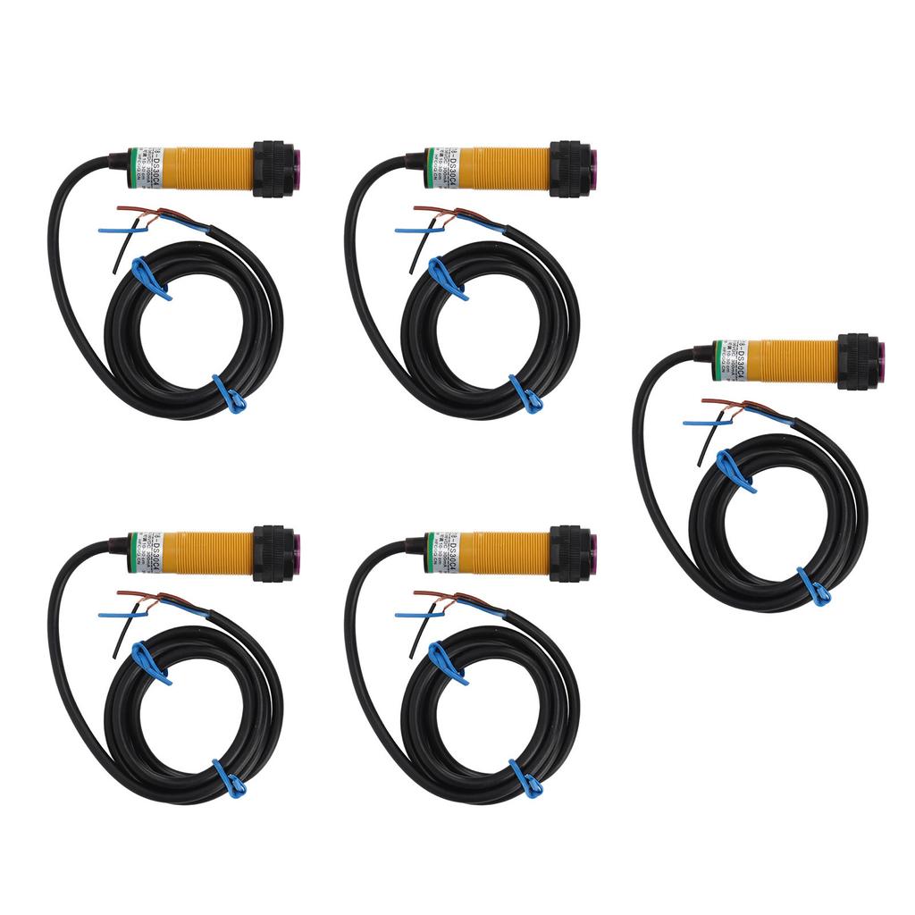 5Pcs Infrared Photoelectric Switch Sensor Obstacle Avoidance for Smart Robot 10‑36VDC