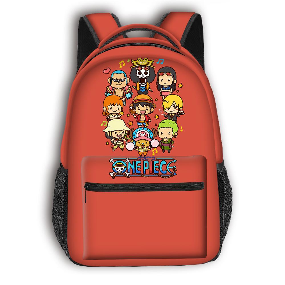 One Piece printed backpack 7539