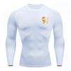 Men Compression Shirt for Workout Quick Dry Katsuki Bakugo Print Top Breathable Sweat Absorbing Fitness T-Shirt Sweat-Resistant