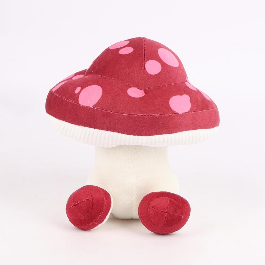 Runaway Mushroom Plush Toy: Cute Cross-Border Food Manga Doll Ornament Gift