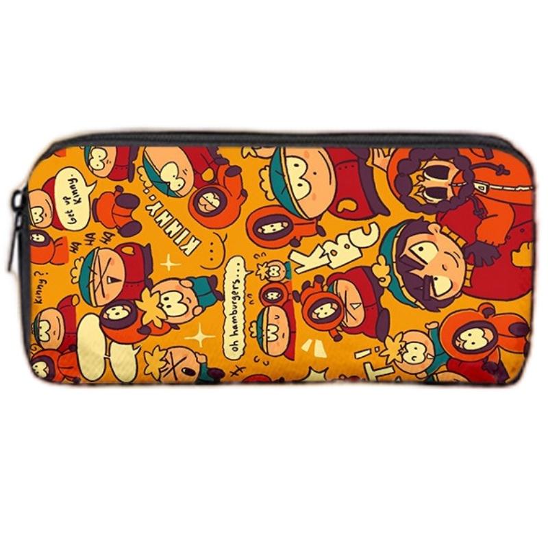 Unisex South Park Backpack With Matching Pouches For Students