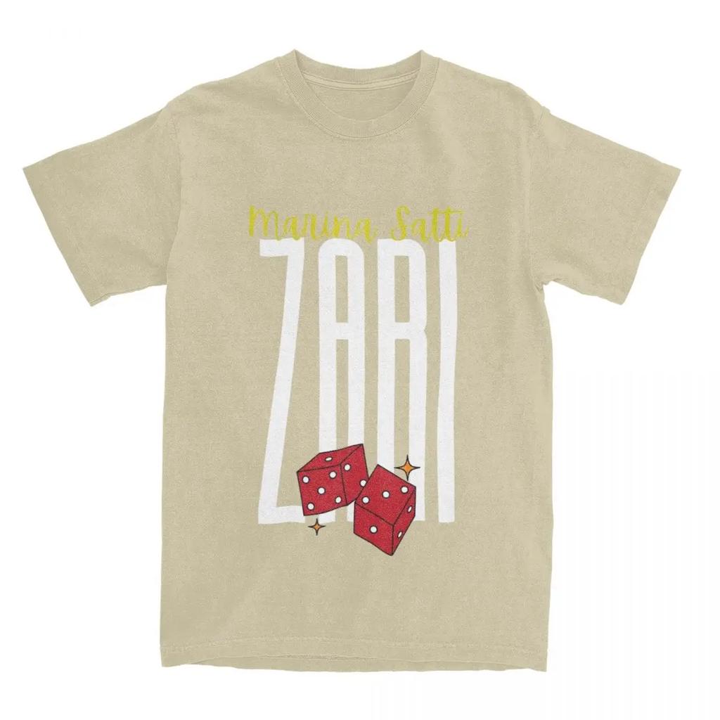 Summer Marina Satti Zari Shirt Merchandise for Men Women  Funny Eurovision 2024 Greece Tee Shirt Short Sleeve Clothing