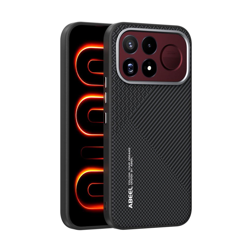 Kevlar Carbon Fiber Texture Magnetic Phone Case for Xiaomi Poco F9 Ultra F8 Pro K100 Pro MAX Hard Shockproof Anti Scratch Protective Cover