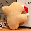 Star Wish Gingerbread Man Plush Kawaii Sweet Doll Christmas Biscuit Lovely Toy Pillow Cushion Soft Gift For Kids Friend
