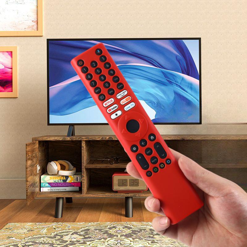 1 sztuka Wstrząsoodporna i pyłoszczelna obudowa Silikonowe etui ochronne na pilot do akcesoriów Smart TV Xmrm-P3