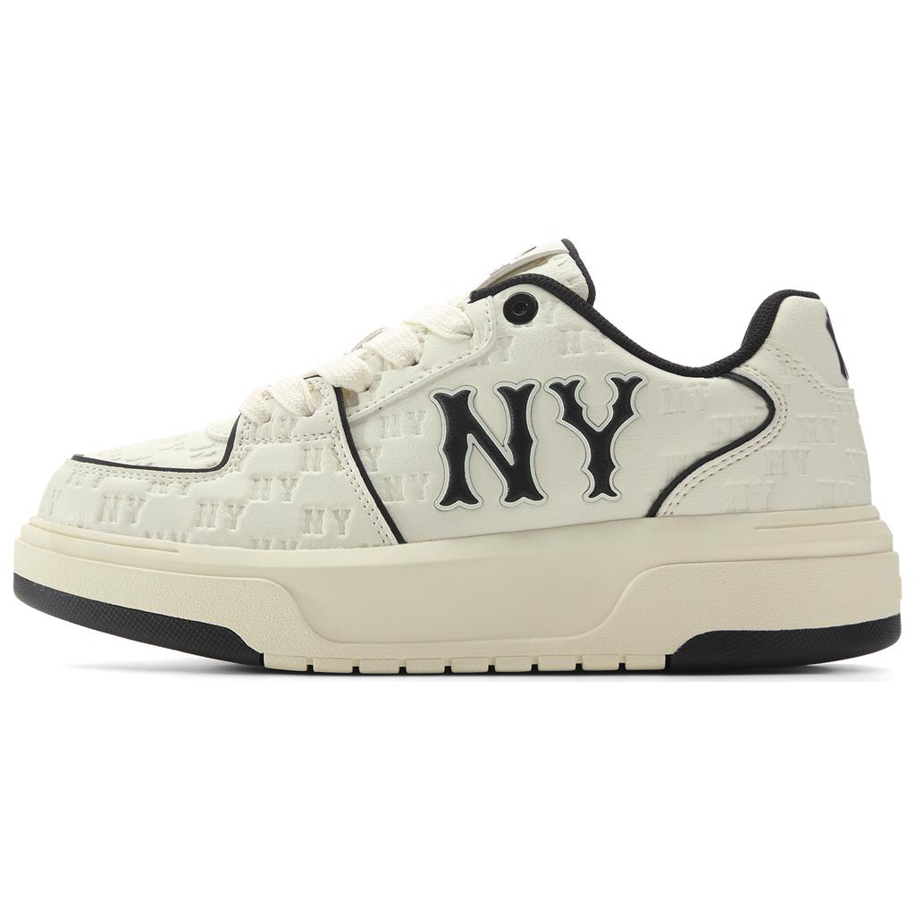 New MLB Chunky Liner Cushioning, Lightweight, Breathable Low top Skateboard Shoes Unisex Beige 3ASXE035N-50CRL