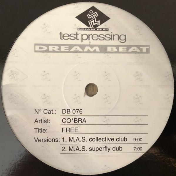 

12inch Record COBRA Free DB076 DREAM BEAT 1988 Italy Dance Electronica Used