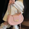 Fashion Korean Version Niche Underarm Bag 2025 New Simple Hand Shoulder Bag Versatile Temperament Messenger Commuter Women's Bag
