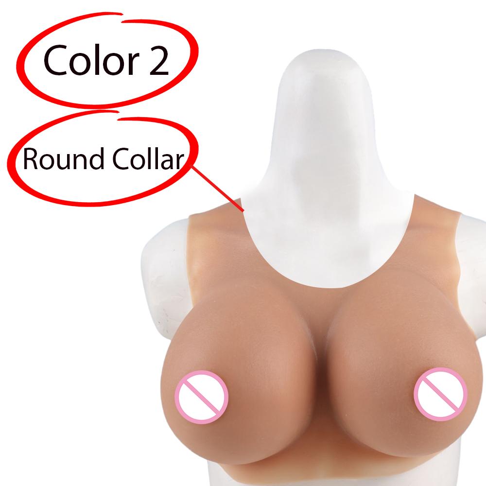 Tgirl Realistic Silicone Tits Fake Breast Forms False Boobs H Cup for Crossdresser Shemale Transgenders Transvestite Breastplate