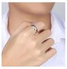 S925 Sterling Silver Magic Ring - Unisex European Retro Style, Lord of the Rings Inspired, Smooth Surface Couple Ring
