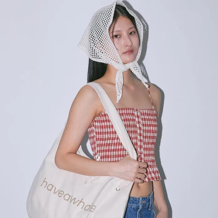 soft cotton eco bag (WH)