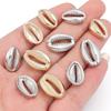 50pcs CCB Natural Shell Beads Sea Conch Loose Spacer Beads For Jewelry Making DIY Crafts Necklace Bracelet Earrings Accessories