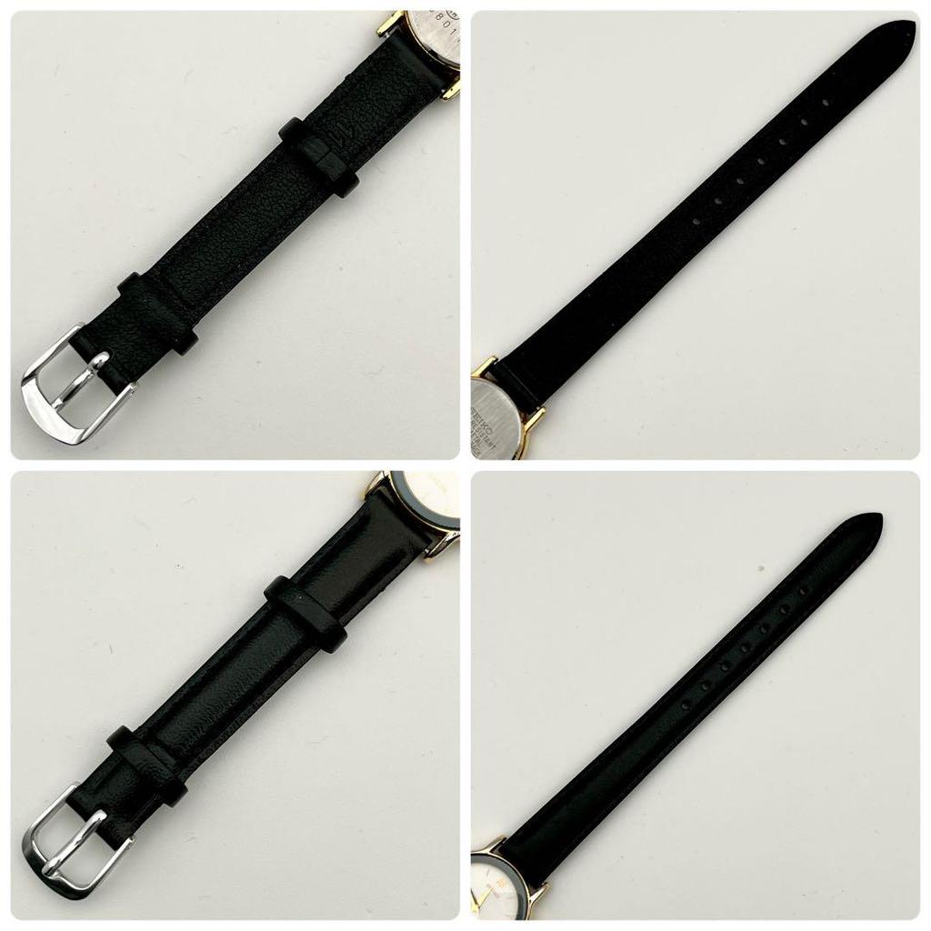 [USED] Working/Battery SEIKO Exceline Round Face Quartz Wristwatch