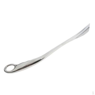 Professioneller extra langer Schuhanzieher aus Metall, robust für Schuhe und Fußgröße 53 cm