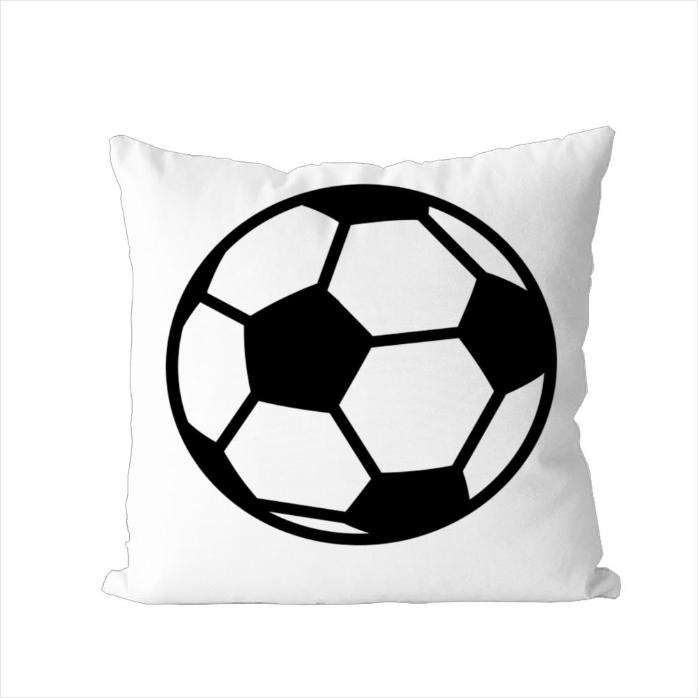Football Pillow Case For Car Sofa Decorative Home Doublesided Print Plush Square Throw Pillow Cushion Cover