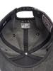 Emelbi Vintage Color Washed Unstructured Ball Cap Ny (Charcoal Grey)