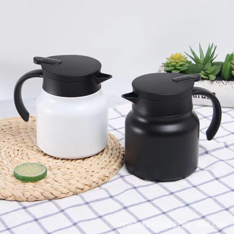 Portable 304 Stainless Steel Large Capacity Insulated Tea Stewing Pot for Home Use