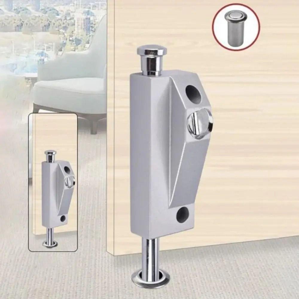 Aluminum Zinc Zinc Alloy Automatic Revolving Doors Framed Spring Revolving Door Bolt Lock  Bathroom