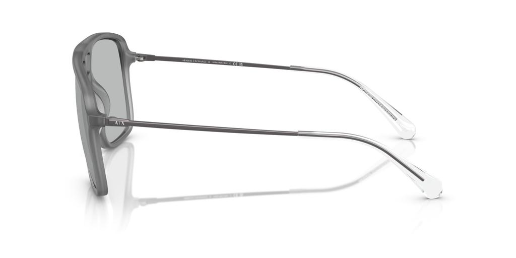 Sunglasses 0AX4150SU OPAL GRAY 59 [Armani Exchange]
